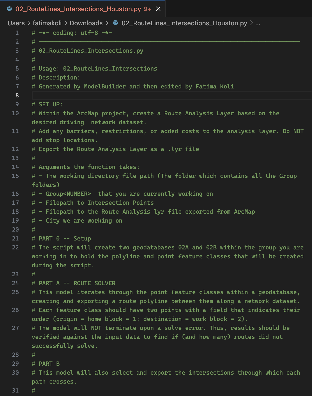 Python Automation Code