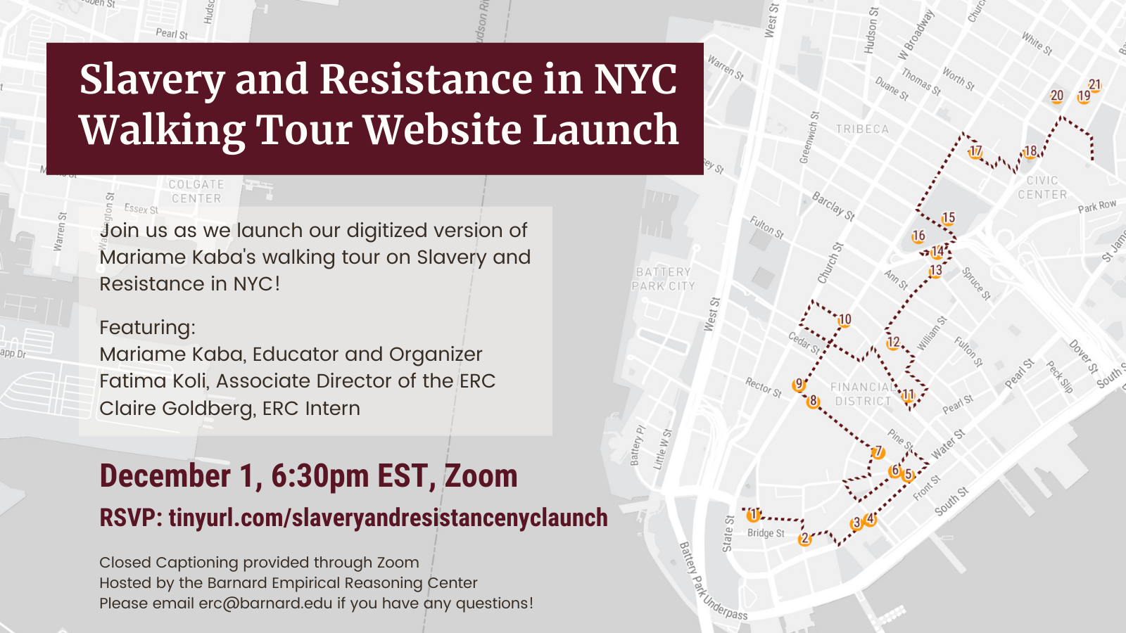 Launch Event Flier